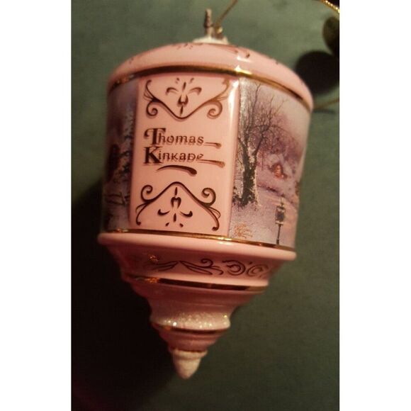 Thomas Kinkade Bradford Heirloom Christmas Ornament Olde Porterfield Gift Shop - Picture 6 of 10